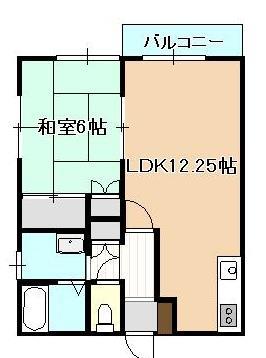 メゾンド・はなぶさIIの間取り