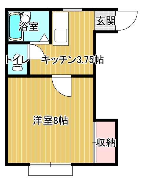 メゾン・グリーンの間取り