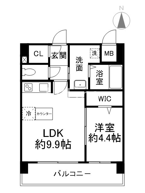 グラン・アミール御池の間取り