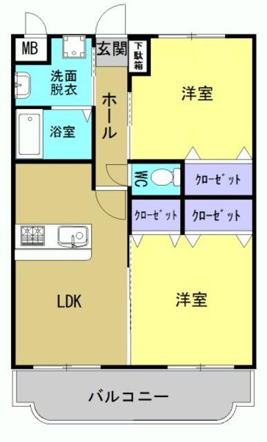 ユーミーパブロの間取り