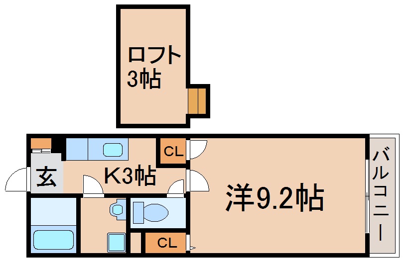 ノォアフロッドの間取り