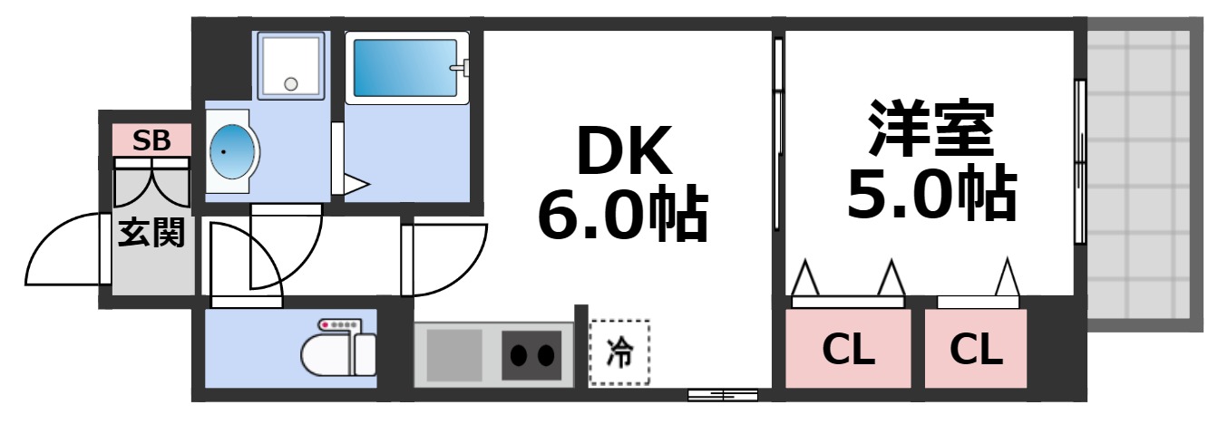 リアライズ鶴橋東IIの間取り