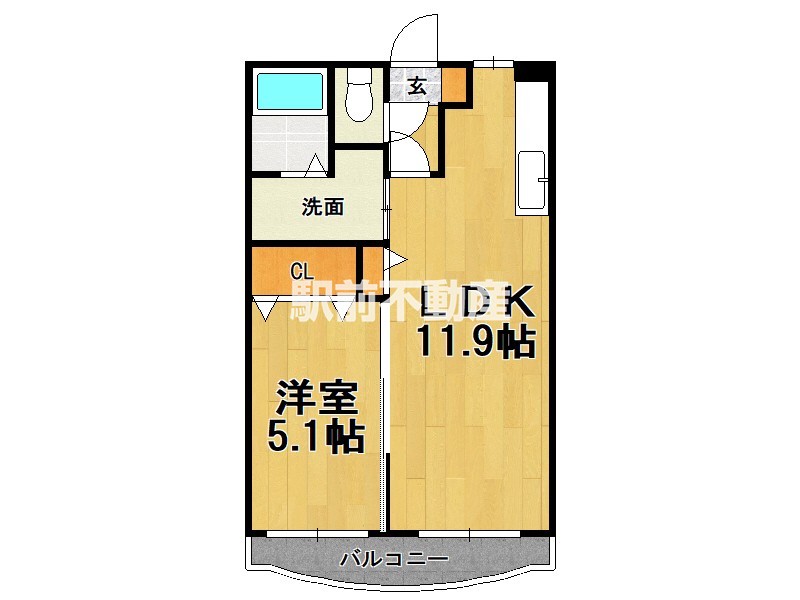 パークマンション山浦の間取り