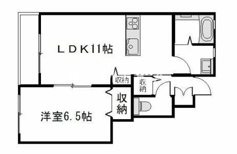 リーベIの間取り