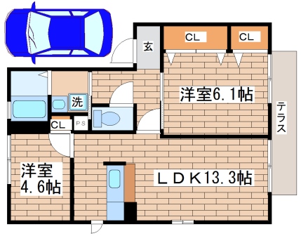 ファミーユの間取り