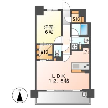 グランパセオ名駅那古野の間取り