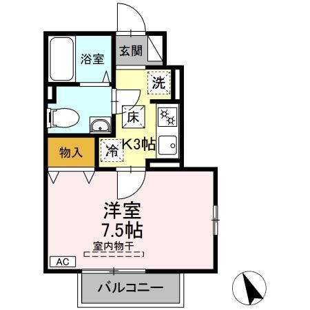 セジュール・レーベンの間取り