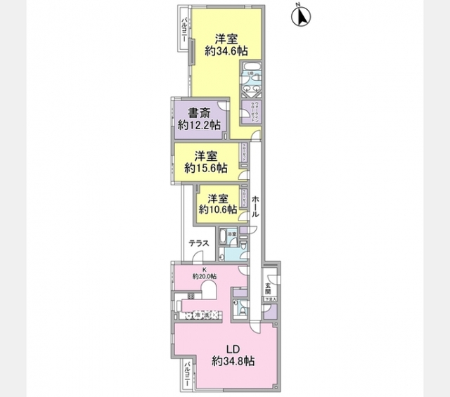 麻布マナーの間取り