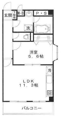 【サンロード向ヶ丘の間取り】