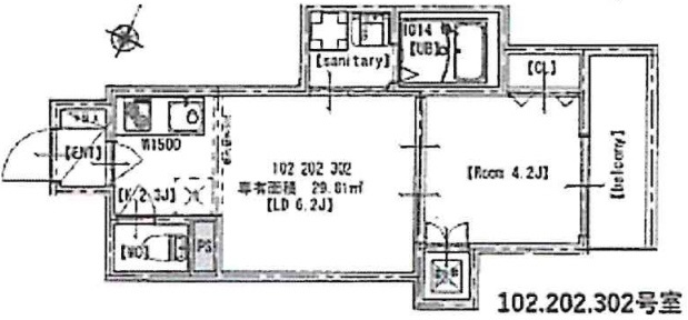 And　Feliz（アンドフェリス）の間取り