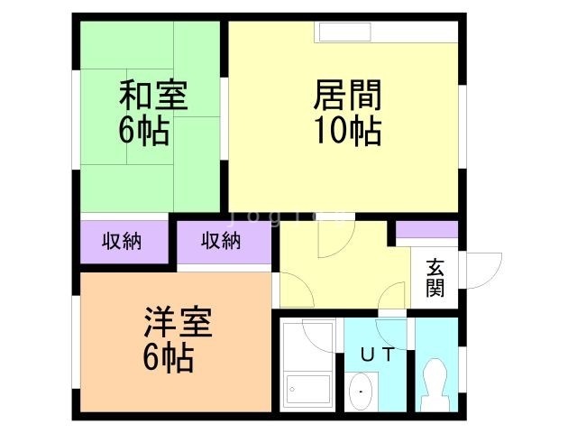 ハラダマンションの間取り