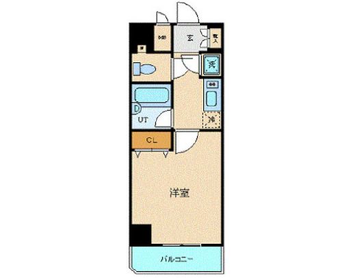 千代田区神田錦町のマンションの間取り