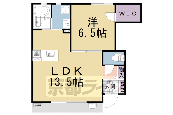 シャーメゾン横大路の間取り