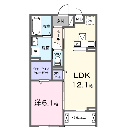 リビオ　ＭＩＹＡＢＩの間取り