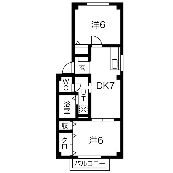 ブレスト南山の間取り