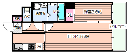 ES-Grande大阪CityAvenueの間取り
