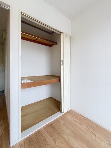 収納　荷物を収納出来るクローゼットです