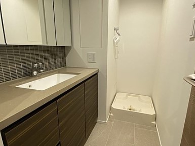 洗面設備　※別部屋の参考写真です。