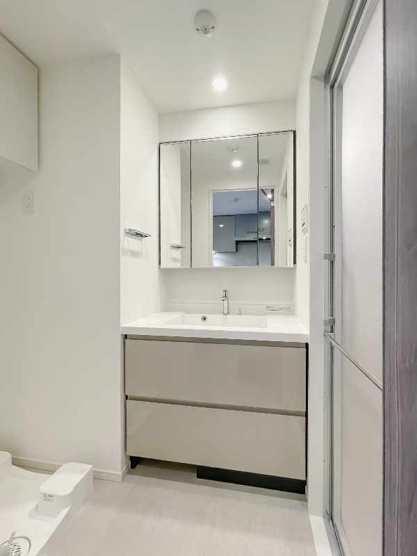 洗面設備　※別部屋の参考写真です。