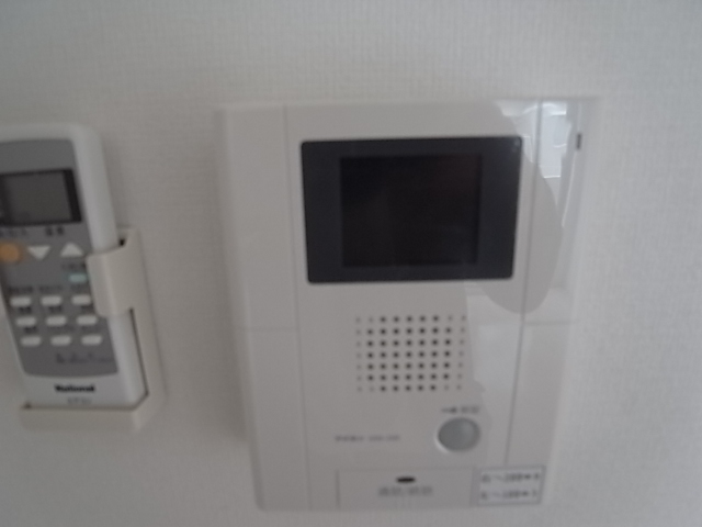 セキュリティ　来客の方が見えて安心、ＴＶモニターホン。