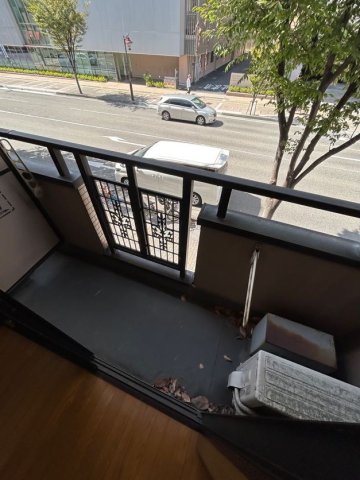 バルコニー　落ち着いた時間を過ごせるバルコニーです