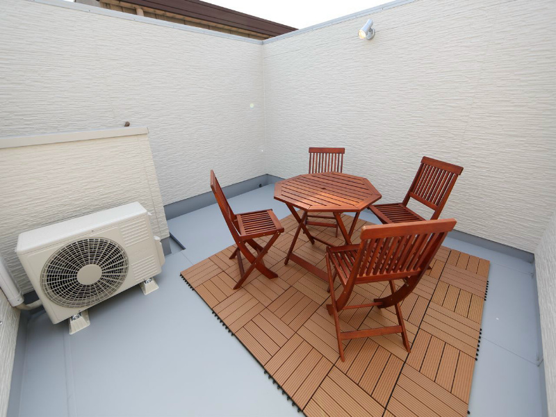 バルコニー　ルーフバルコニー　同仕様写真