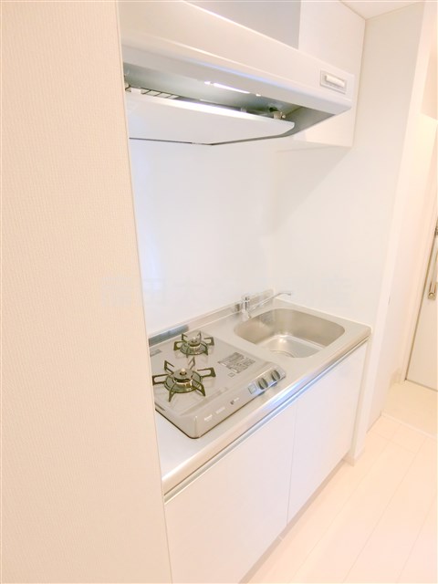 キッチン　2口ガスシステムキッチン