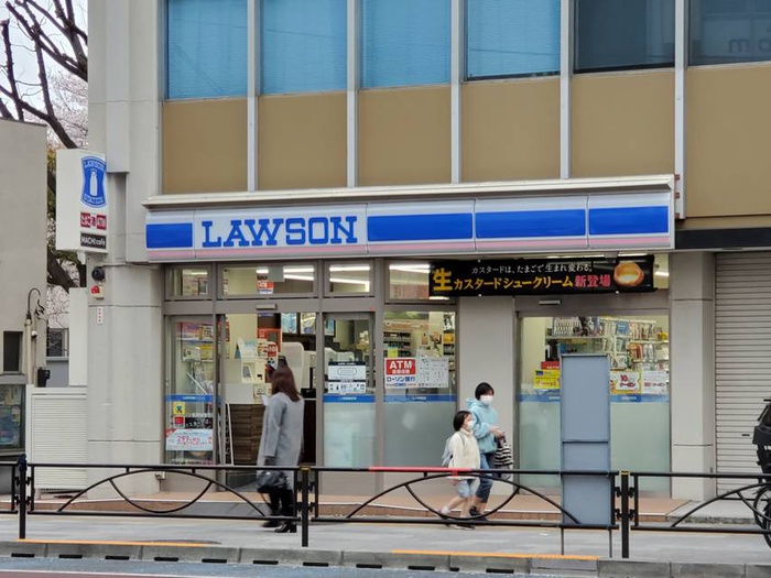 コンビニ　ローソン 茗荷谷春日通店（コンビニ）まで350m