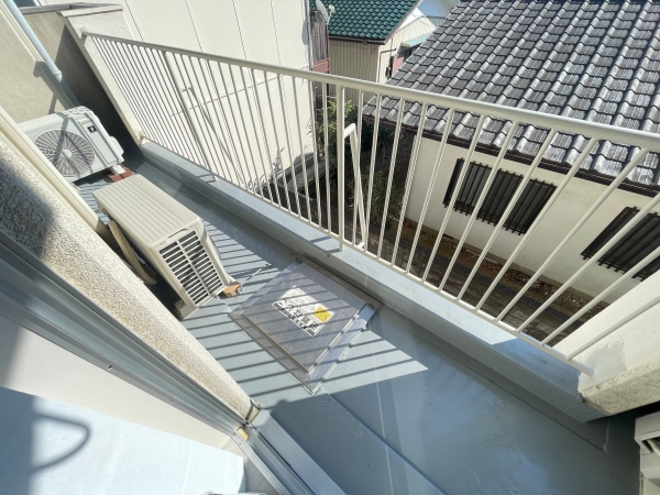 バルコニー　外干し可能のバルコニーです！日当たり良好です！