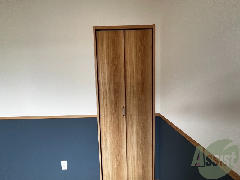 収納　洋室のクローゼットです。広さは十分そうです。