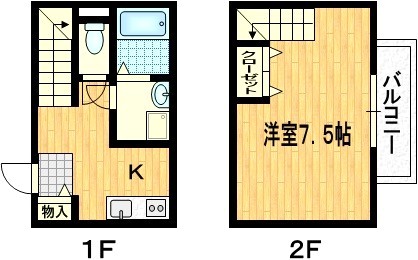 ユリマージュの間取り写真