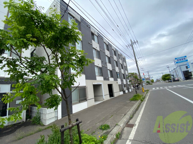 建物外観　札幌市北区北２６条西「メゾンサクラ」