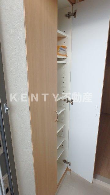 収納　大きなものも収納できそうです