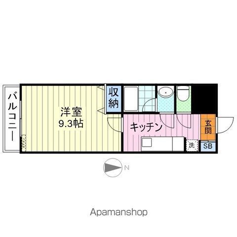 ＪＲ仙石線 小鶴新田駅 徒歩2分 7階建 築19年の間取り写真