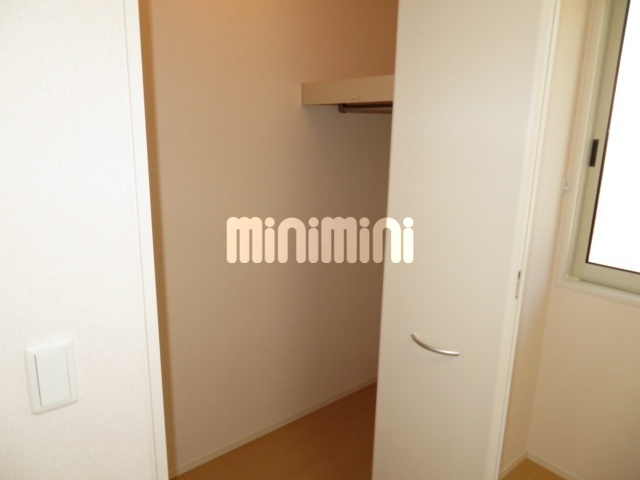 収納　２０１号室の写真です。