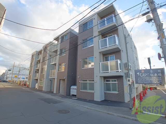 建物外観　札幌市東区北１８条東ＭａｉｓｏｎＫａｍｕｙＰａｒｋＦｒｏｎｔ