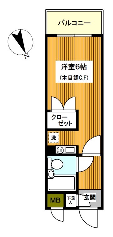 ガーデンプレイス伍番館の間取り写真