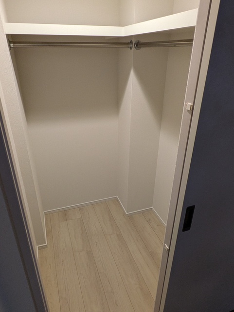 収納　※同間取り別号室の写真です
