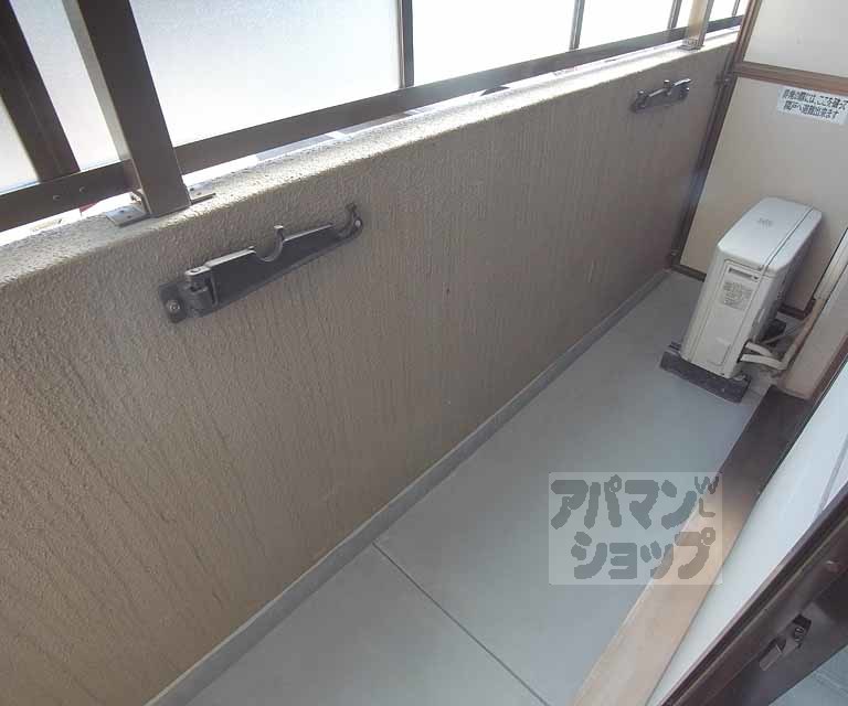 バルコニー　東向きのベランダです。