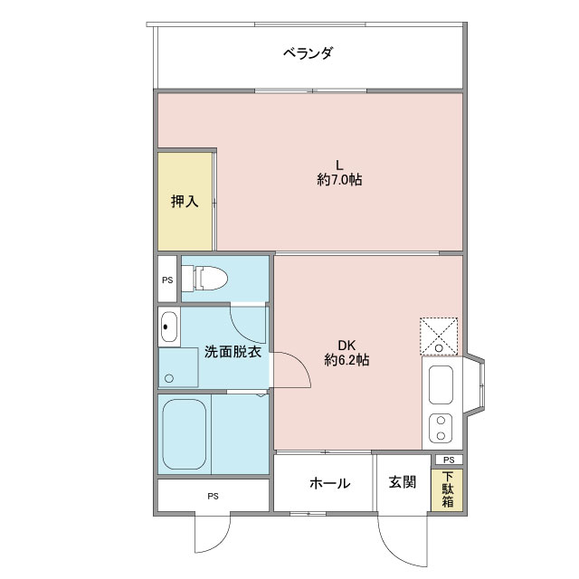 大分ＧＳビルの間取り