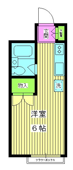 池上マンションの間取り