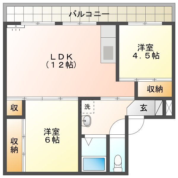 ヴィラナリー菅谷の間取り