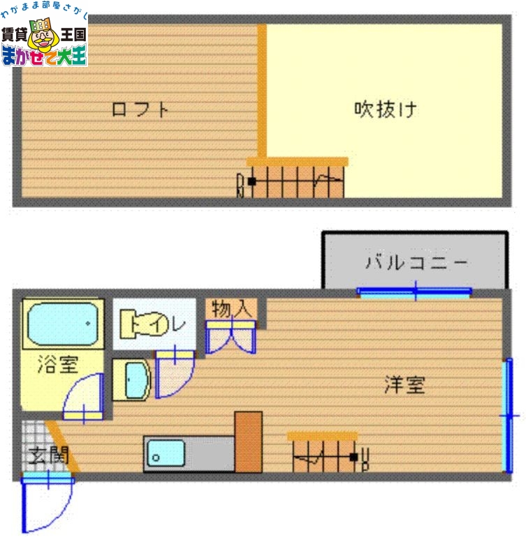 ハイツシェスタの間取り