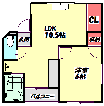 キャロットハウスの間取り