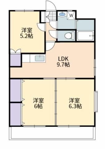 ジェントリースクエア・長町の間取り