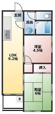 岩崎ビルの間取り