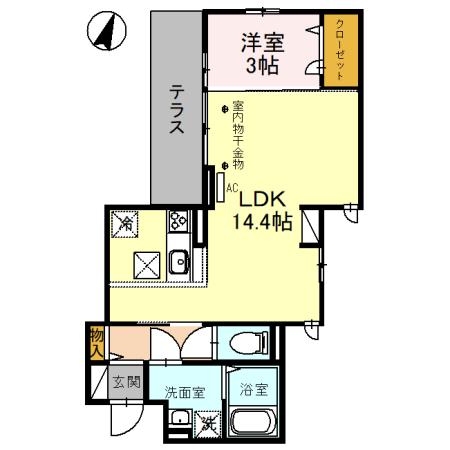 ロイヤルガーデンコート武蔵浦和の間取り