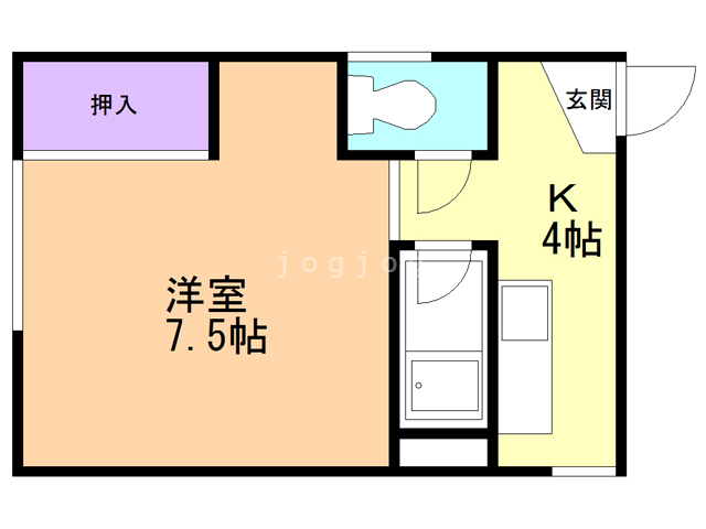 パレスミントの間取り