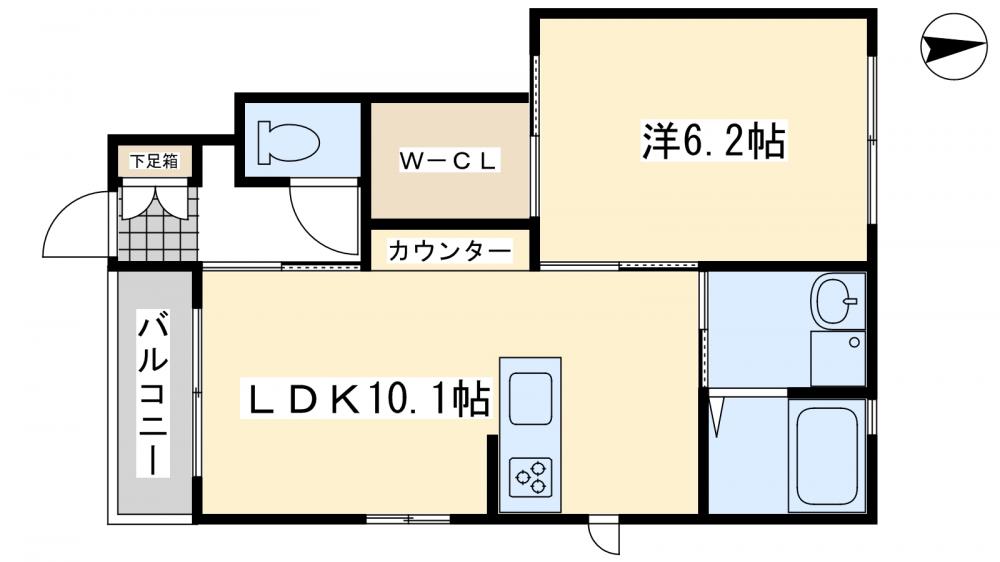 メゾン・ド・オネット3の間取り