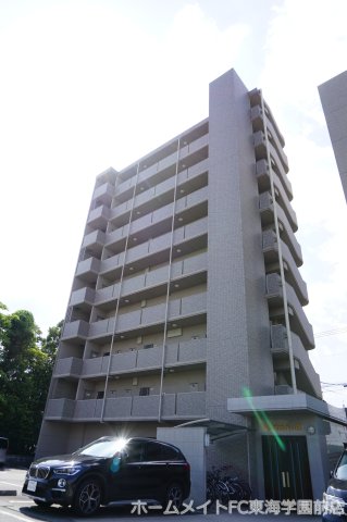 熊本市北区武蔵ケ丘のマンションの建物外観